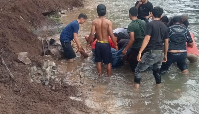 Penambang Pasir Di Sidimpuan Tewas Ditimpa Runtuhan Dek Beton