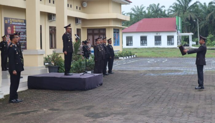 Polres Palas Gelar Upacara HBN Ke-76 Tahun