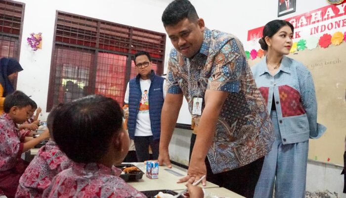 Pemko Medan Uji Coba Makanan Bergizi Gratis