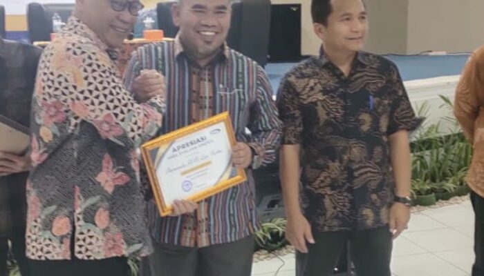 Perumda Lae Nciho Dairi Terima Penghargaan Apresiasi Kerja Sehat