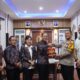 Kapolres Sambut Hangat Silaturahmi Bawaslu Humbahas