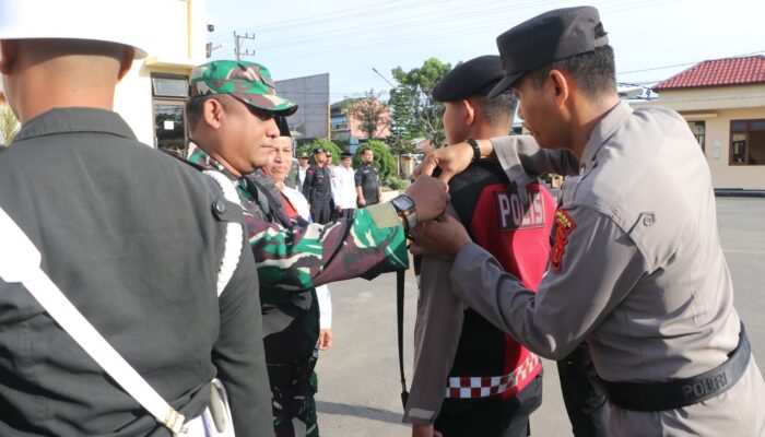 Dandim Aceh Timur Pimpin Apel Ops Lilin Seulawah, Pastikan Nataru Aman