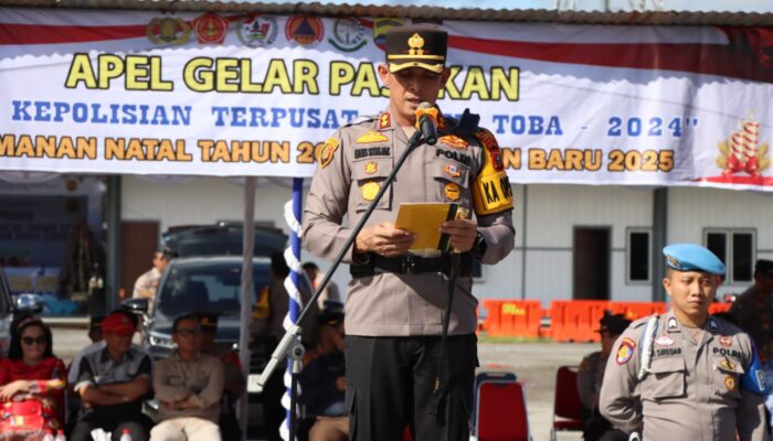 Polres Taput Siapkan 7 Pos Hadapi Perayaan Nataru 2024-2025