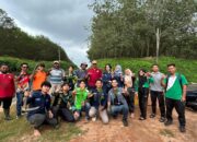 Rintis Desa Hijau, Mahasiswa KKNT 52 Fakultas Kehutanan USU Tanam 1.250 Pohon