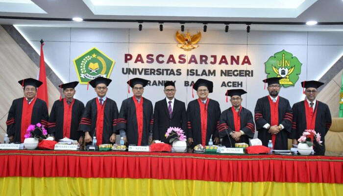 Raih Gelar Doktor, Tabrani ZA Tawarkan Model Integratif-Strukturalis Untuk PTKIN Aceh