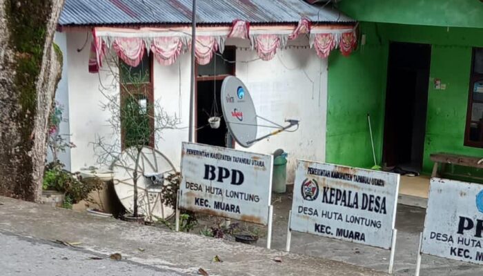 Oknum Kades Huta Lontung Muara Diduga Selewengkan Dana Desa