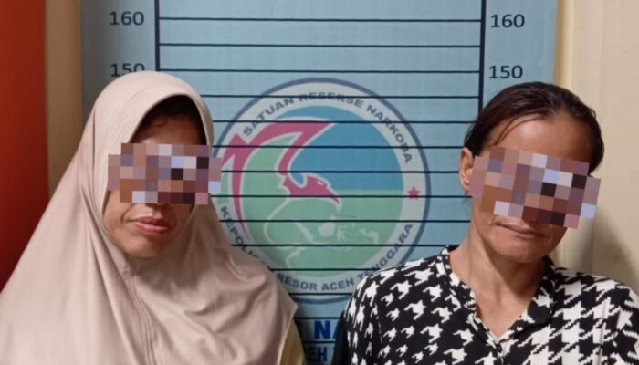Polres Aceh Tenggara Bekuk Bidan Dan PNS Edarkan Sabu