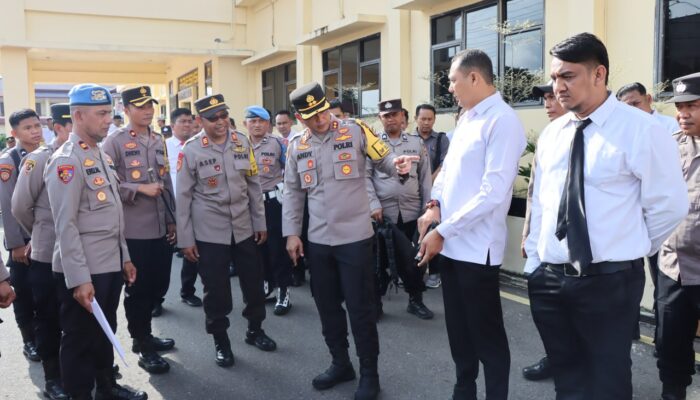 Kapolres Langsa: Penggunaan Senpi Harus Sesuai Prosedur
