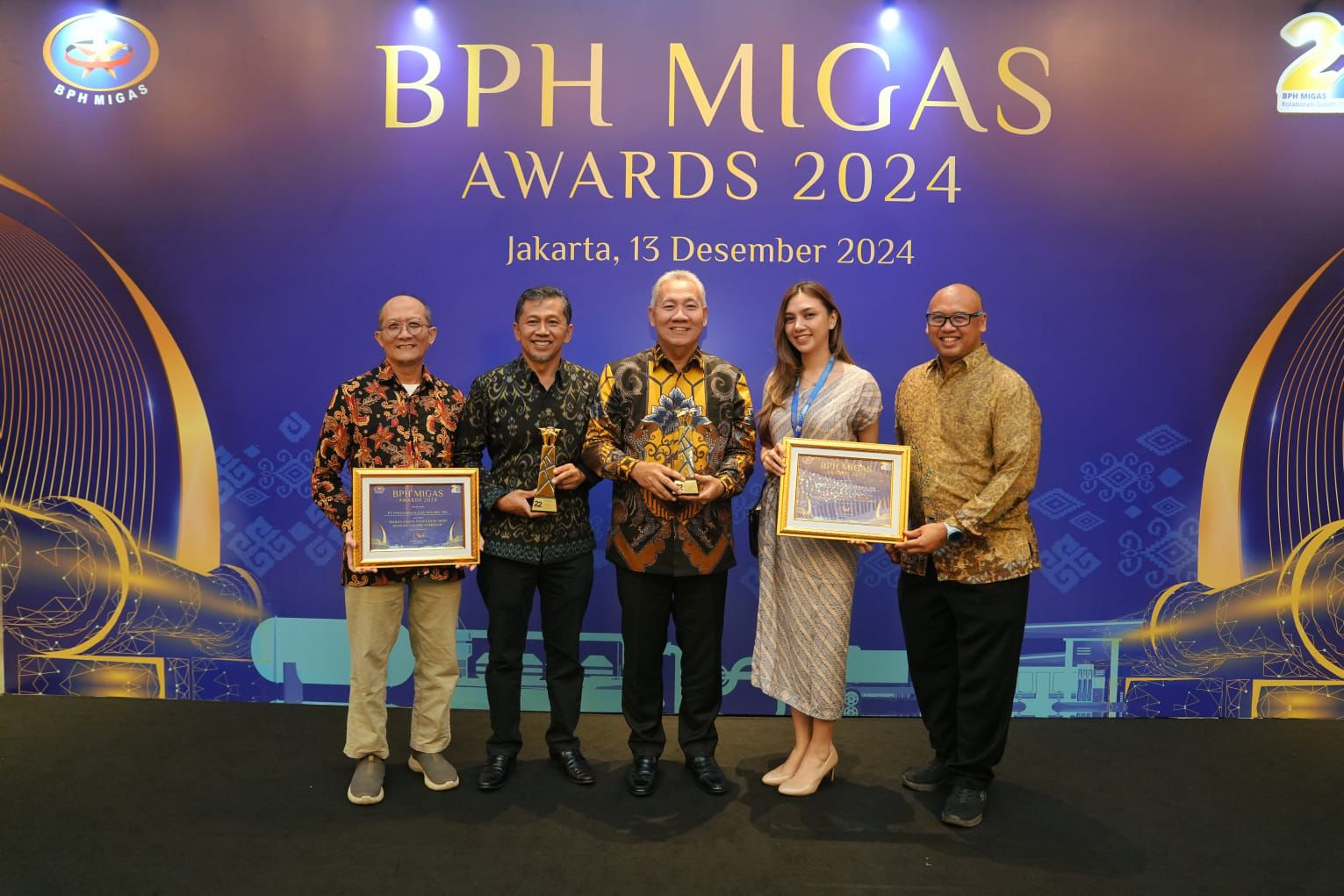 Perkuat Peran Gas Bumi Di Masa Transisi Energi, PGN Boyong 7 Penghargaan BPH Migas 2024