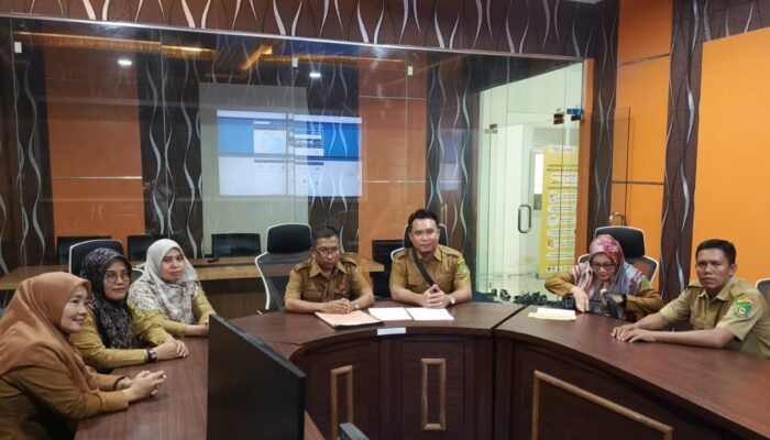 Sekretariat DPRD Kabupaten Langkat Kunker Ke Diskominfo Langsa