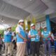 EVP Operasi Distribusi Sumatera Kalimantan, Saleh Siswanto (tengah) saat menjelaskan kondisi kelistrikan kepada Wamen ESDM (kiri), Yuliot Tanjung didampingi General Manager PLN UID Sumatera Utara, Agus Kuswardoyo (kanan).