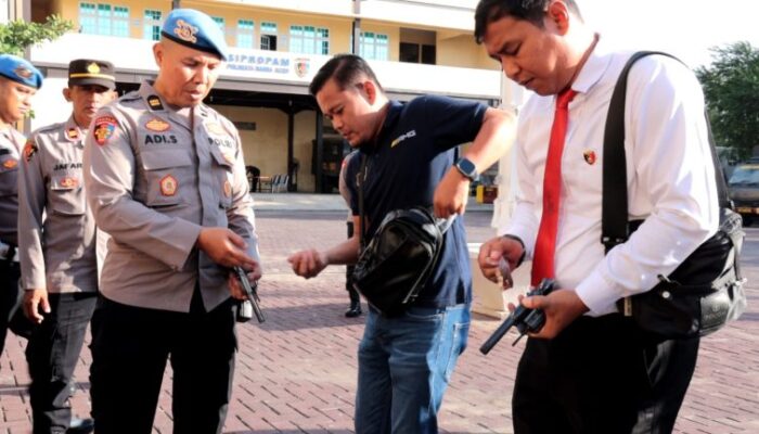 Polresta Banda Aceh Periksa Senjata Api Milik Personel, 49 Pucuk Senpi Ditarik
