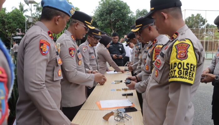 Tak Penuhi Prosedur, Polres Aceh Utara Gudangkan 23 Unit Senpi