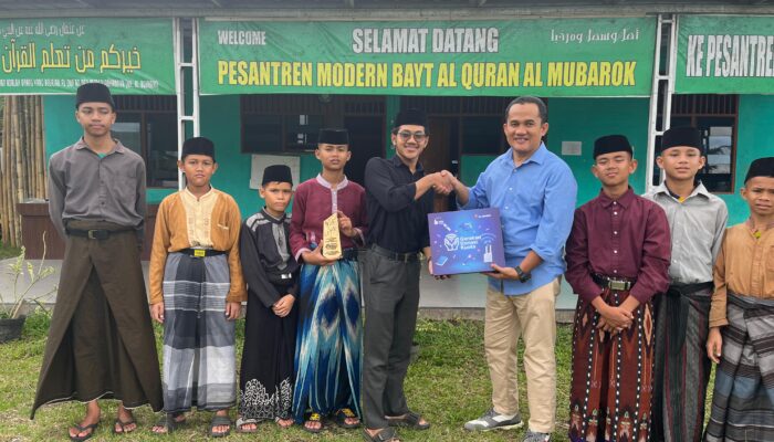XL Axiata Luncurkan Gerakan Donasi Kuota (GDK) Di Pesantren Bayt Al Qur’an Al Mubarok Tuntungan