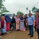 Jalan Pasar II Tanjung Selamat Mulai Diaspal