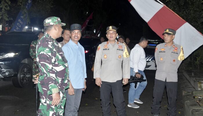 Pj Wali Kota Dan Forkopimda Langsa Kunjungi Pos Pengamanan Nataru 2024