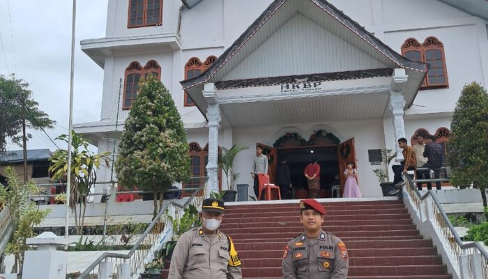 Perayaan Natal Di Taput Aman, Polres Terjunkan 161 Personel