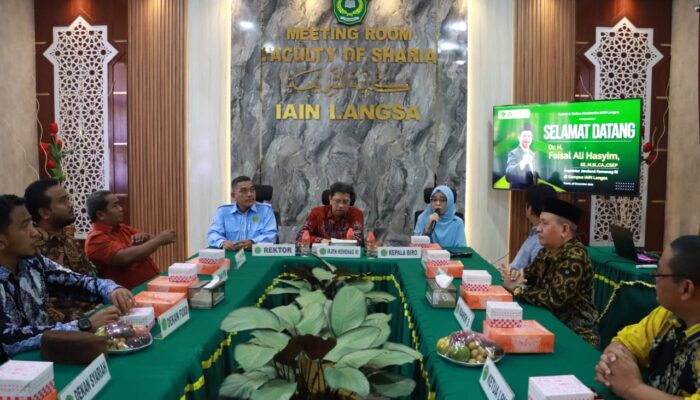 Kunjungi IAIN Langsa, Irjen Kemenag Dorong Tranformasi Menjadi UIN