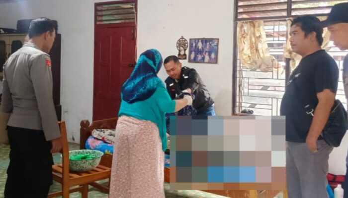 Polres P. Siantar Cek Temuan Mayat Anggota TNI Dalam Rumah