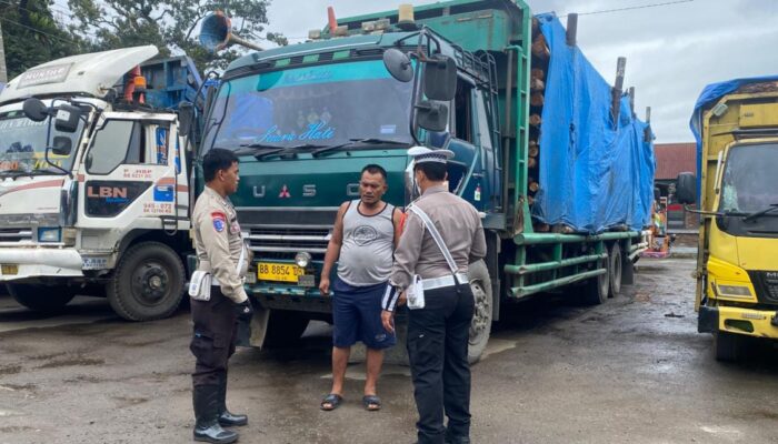 Lagi, 8 Truk Langgar SKB Menteri Di P. Siantar
