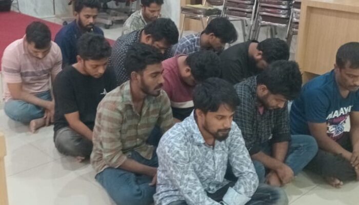 Perdagangan Manusia Di Sidimpuan, 13 Warga Negara Asing Diamankan