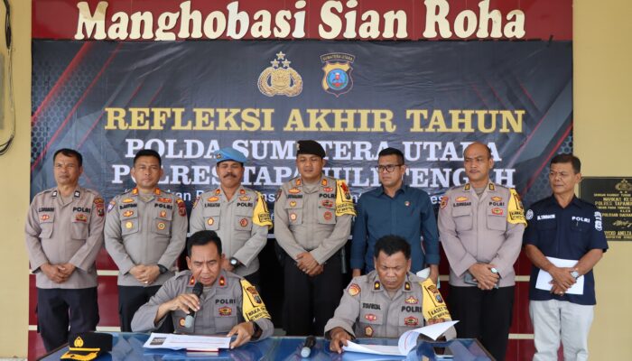 Kejahatan Konvensional Meningkat, Polres Tapteng Tangani 541 Kasus Sepanjang 2024