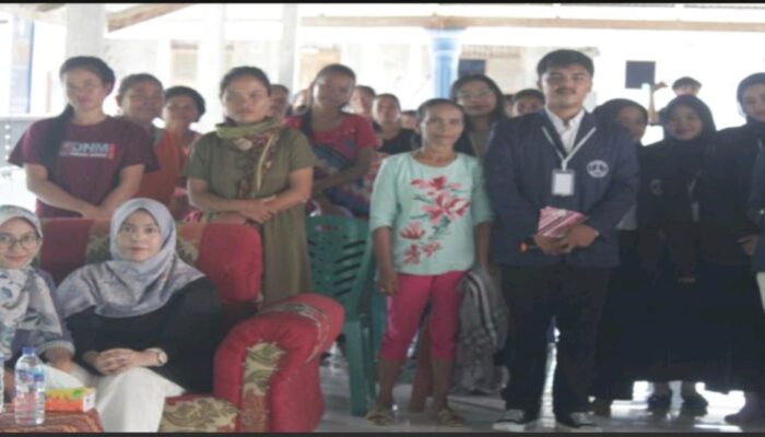 Dosen Dan Mahasiswa UMA Beri Edukasi Gizi Pangan Di STM Hilir