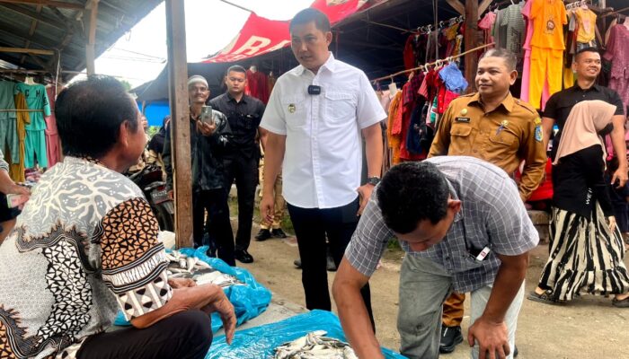 Cek Ketersediaan Dan Harga Sembako, Pj. Bupati Batubara Sidak Ke Pasar Tradisional