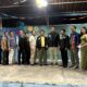 Wakil Ketua DPRD Medan Fraksi Partai Golkar Hadi Suhendra saat menghadiri Perayaan Natal Orang Muda Katolik (OMK) di Gereja Katolik Santo Stefanus Belawan, Jalan Karo, Kelurahan Belawan 1, Kota Medan.