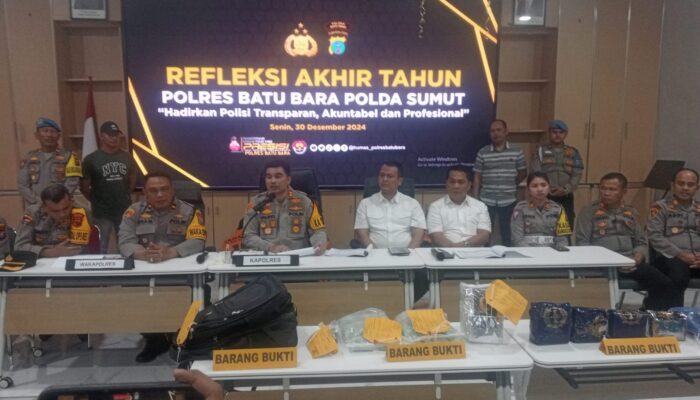 Refleksi Akhir Tahun Polres Batubara