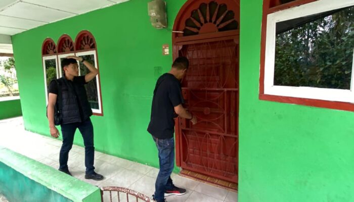 Tinjut Laporan Warga, Sat Narkoba Polres Simalungun Gerebek Rumah Kosong