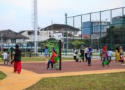 Sebagian Fasilitas Telah Rampung, Warga Medan Mulai Beraktivitas Di Kebun Bunga