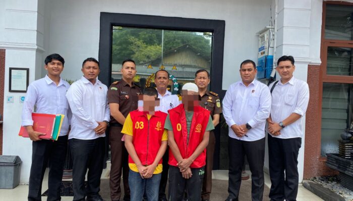 Polres Sabang Serahkan Tersangka Kasus Korupsi Ke Kejaksaan Negeri Sabang