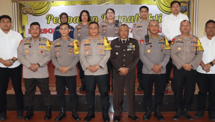 Wakapolres Pematangsiantar Purna Bakti