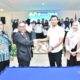Dari kiri-kanan, Dr Dudut Tanjung, M.Si/Dekan Fakultas Keperawatan USU, Prof Dr H Hasim Purba, SH.M.Hum/Ketua Bidang Organisasi, Kealumnian PP IKA USU, Apip Harahap, S Kep.M.Si/Ketua IKA USU Fakultas Keperawatan dan Rahma Yurliarni, M. Si.Psikolog/Direktur Direktorat Prestasi Mahasiswa dan Hubungan Kealumnian USU. Waspada/Ist