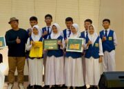 SMP Darussalam Medan Juara 3 LombaCipta Lagu Berbahasa Daerah Tingkat Sumut