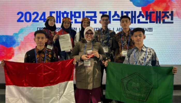 Tim Riset MAN 1 Medan Raih Perunggu Di Ajang Seoul International Invention Fair