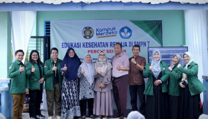 Mahasiswa S3 FKM USU Edukasi Kesehatan Remaja