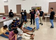 Bubarkan Tawuran, Polres Pelabuhan Belawan Amankan Pelaku Narkoba Dan Mesin Judi