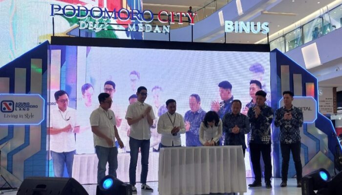 Kerjasama Podomoro City Deli Medan Dan Bank Mandiri, Permudah Masyarakat Miliki Apartemen Mewah