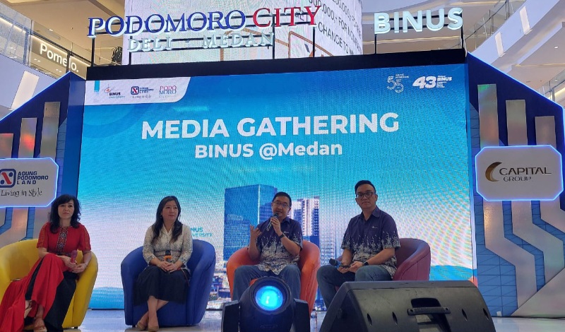 BINUS @Medan: Mencetak Pemimpin Digital Untuk Indonesia Emas 2045