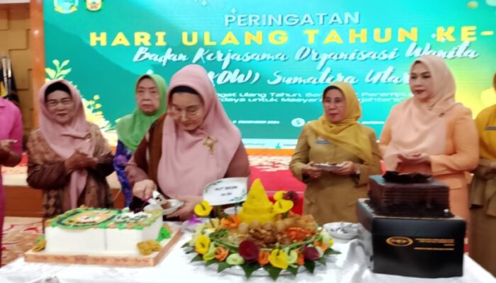 Rayakan HUT Ke 54, Pj Gubsu Sampaikan Apresiasi Untuk BKOW Sumut