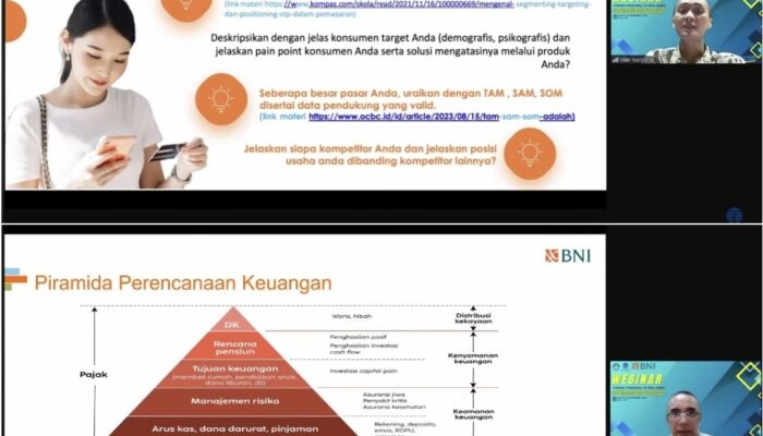Gelar Webinar Cerdas Finansial di Usia Muda, UT dan BNI Bangun Kemandirian Mahasiswa
