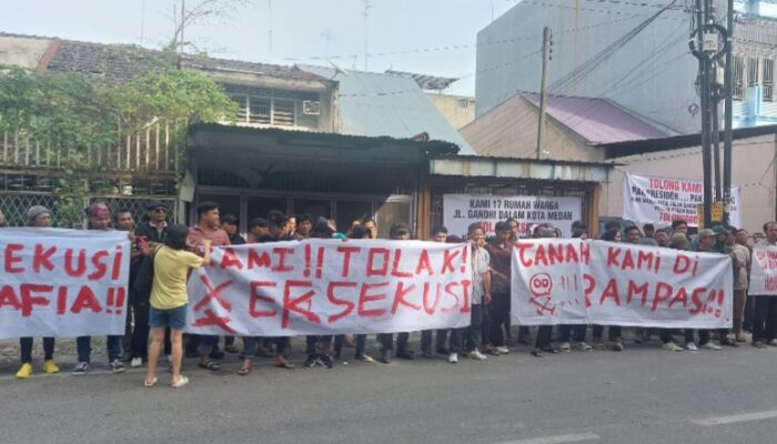 Eksekusi 17 Rumah Warga Jl Gandhi Ditunda