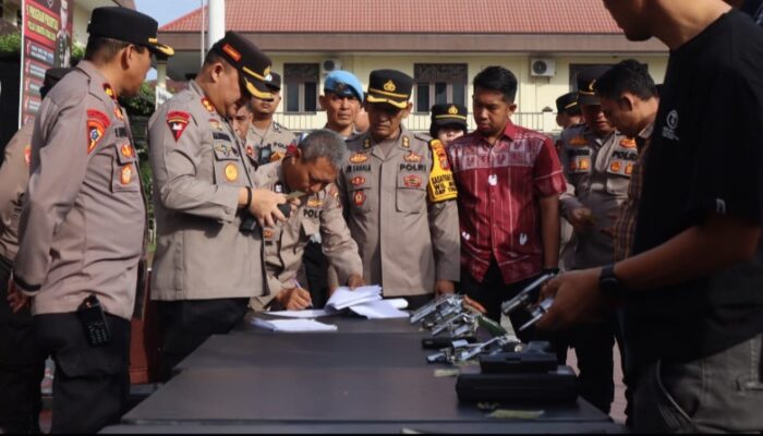 Penggunaan Senjata Api Harus Sesuai Prinsip Tiga Asas