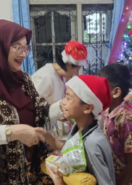 BKOW Sumut Beri Tali Asih Untuk Anak Panti Asuhan Satu Kasih