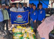 DPC HNSI Kota Medan Bantu Korban Kebakaran Di Kelurahan Bagan Deli