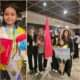 Evelyn Maria Hutapea, 7 (kiri) siswi Kelas 2 Sekolah Dasar Sutomo 1 Medan meraih medali emas pada Olimpiade Internasional Abacus Mental Arithmetic/Matematika yang dilaksanakan di Taiwan, Minggu (15/12). Waspada/ist