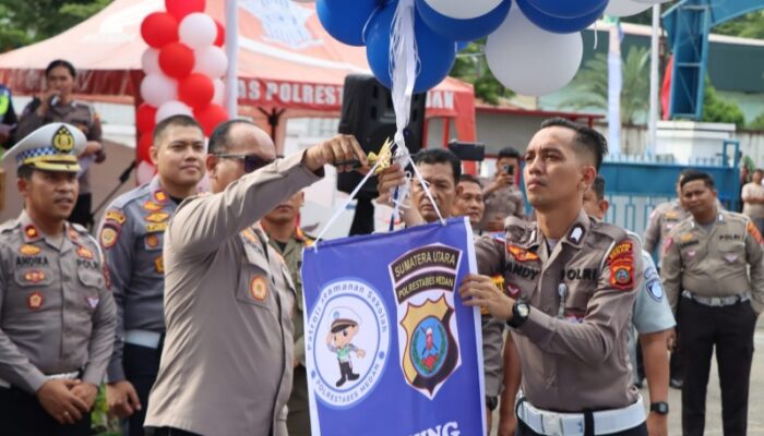 Polrestabes Medan Launching PKS Dan Pembekalan Jelang Libur Nataru