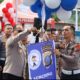 Satlantas Polrestabes Medan meluncurkan (launching) patroli keamanan sekolah (PKS) dan pembekalan kepada pelajar SMP/SMA sederajat jelang libur Natal dan Tahun Baru (Nataru) 2025. Waspada/ist